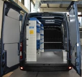 A racking solution on the left of an NV400.