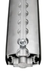 Aluminium load lock bars