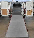 An NV400 with a loading ramp