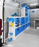 Cassettiere e banco di lavoro con morsa per Fiat Ducato