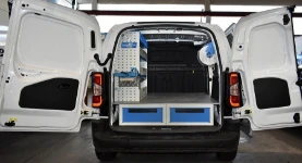 Racking in a Peugeot Partner