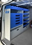 Racking on the left of a ProAce