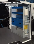 Racking on the right of a Citroen Jumpy