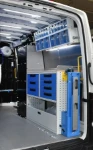Racking on the right of the 2017 Crafter