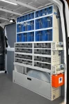 Rivestimento lato sinistro del Dokker con copriruota in alluminio mandorlato