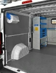 Syncro Ultra drawers, shelves and accessories in the Boxer