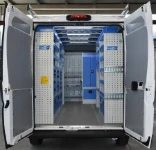 Syncro Ultra racking in a Peugeot Boxer