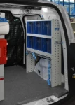 The Courier’s racking system