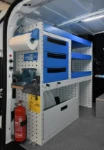The Fiat Doblò’s racking system