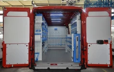 The Jumper equipped as a mobile workshop