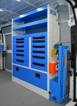 The racking on the right of the Ducato