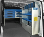The racking on the right of the ProAce