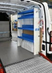 The ramp providing access to the NV400’s racking