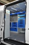 The TGE’s racking seen through the side door