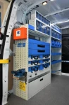 Van racking for Custom on the left side
